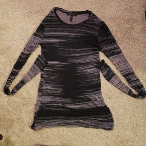 BCBGMaxAzria extra long-long sleeve shirt